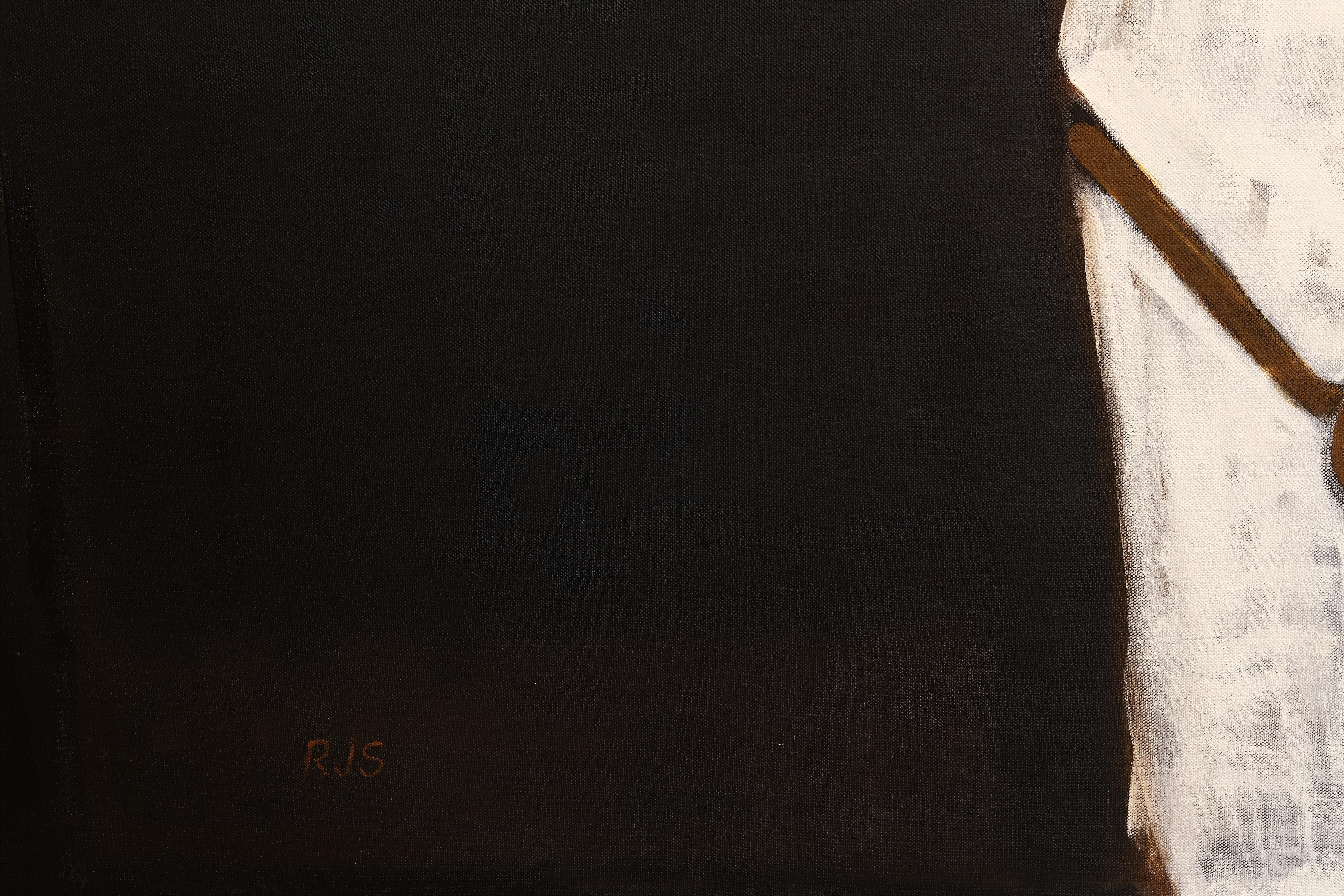 Zeitgenössisches großes Ölgemälde eines Pferdes. Pferd Ölgemälde 200 x 250 cm im Angebot 5