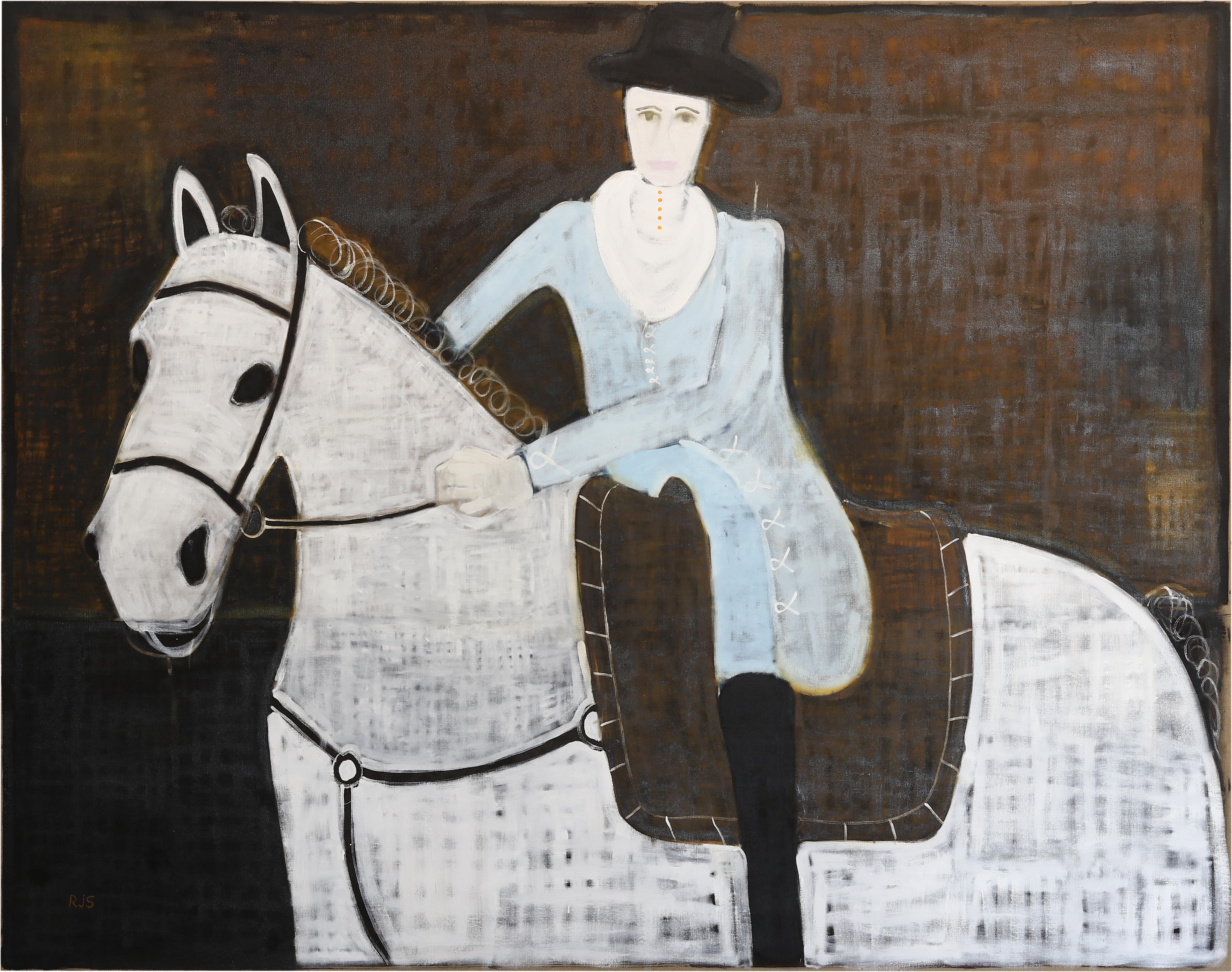 Raw Linen Animal Paintings