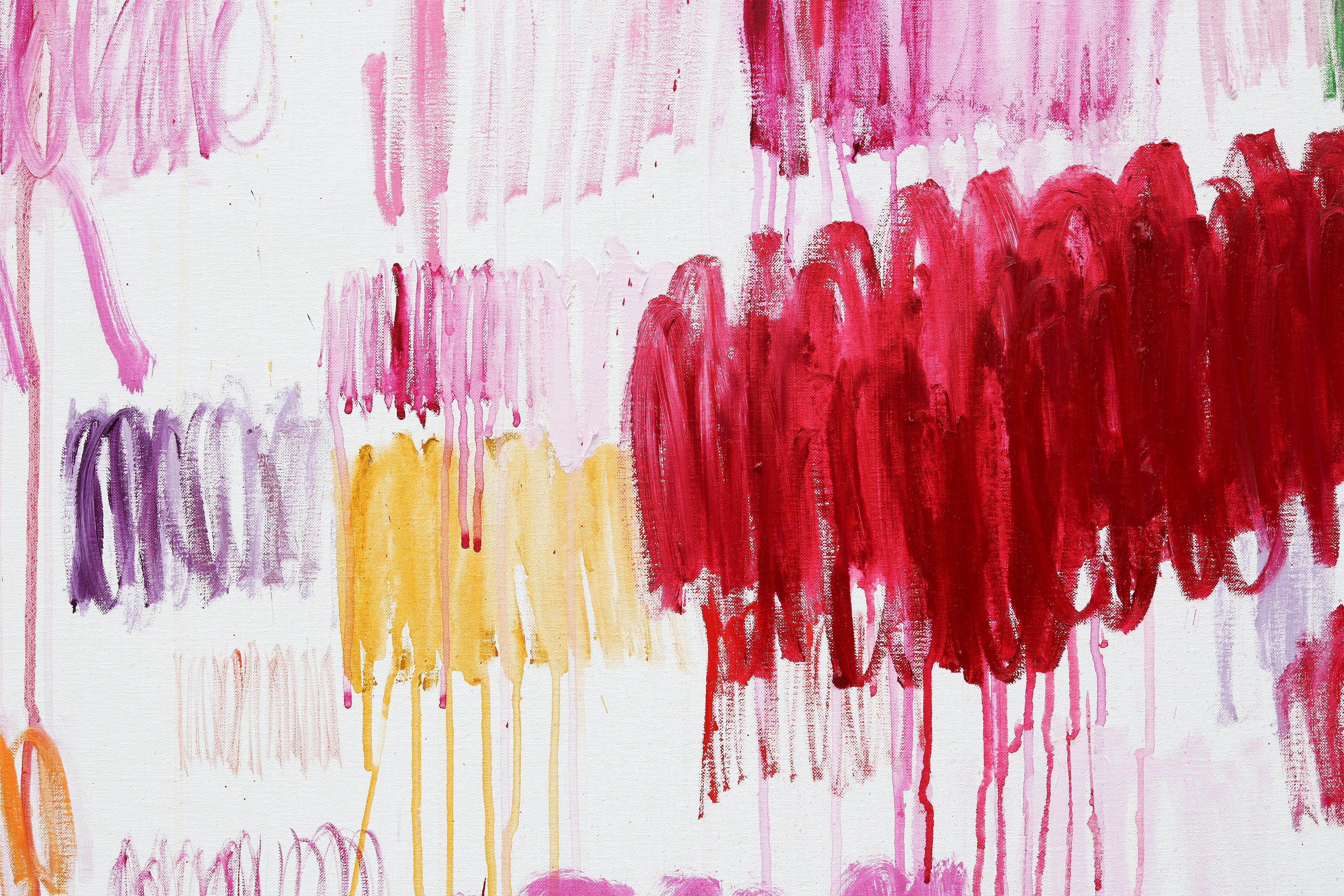 Große abstrakte Contemporary Ölgemälde auf Leinen Leinwand. 170 x 210 cm 1