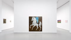 Large Contemporary Horse Oil Painting. 190 x 170 cm