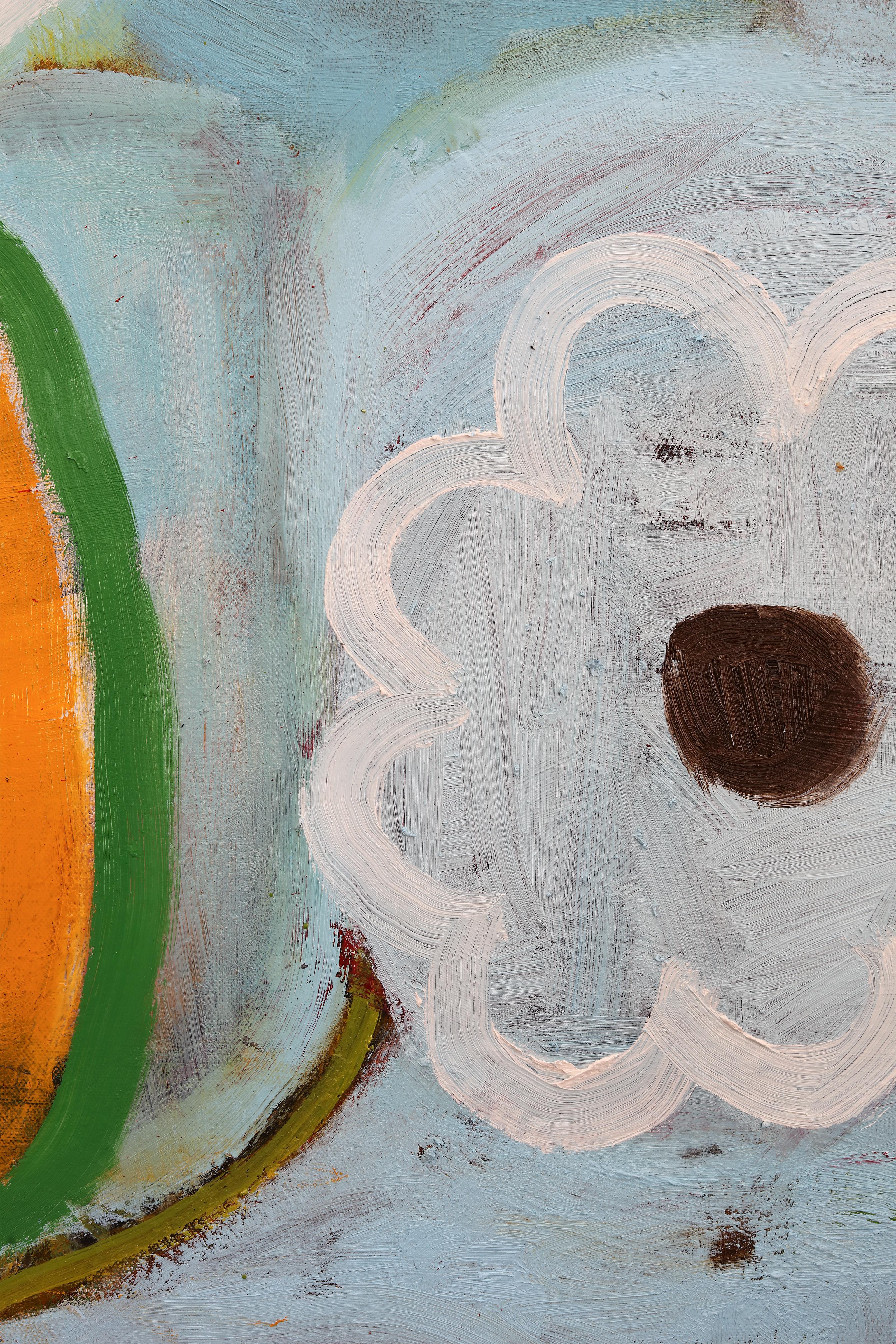 Large Contemporary Sunflowers Oil Painting (After Vincent van Gogh) 220 x 180 cm 5