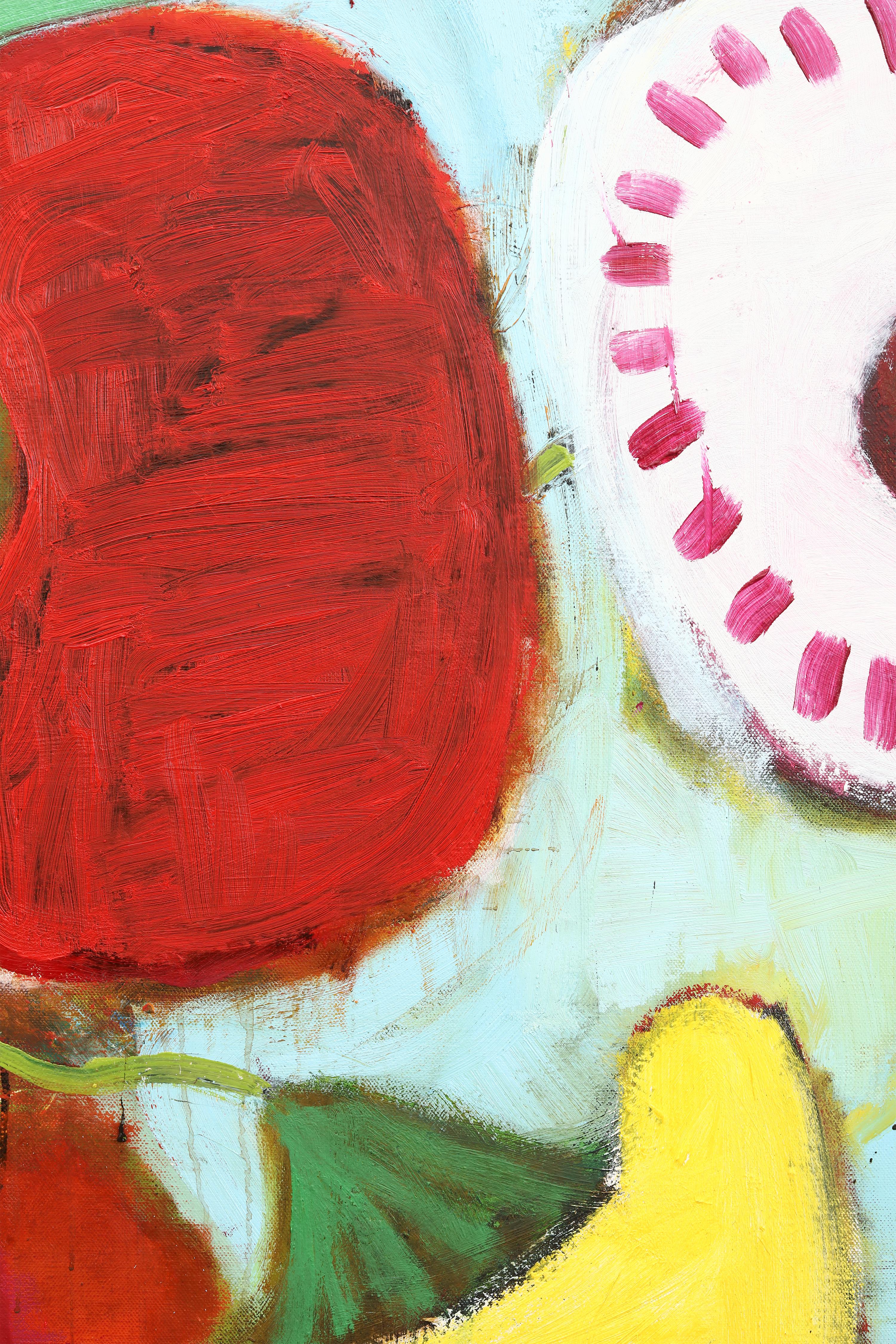Large Contemporary Sunflowers Oil Painting (After Vincent van Gogh) 220 x 180 cm 6