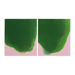 Numero 25 Dittico di Ruben Rodrigo 2020 Olio su lino