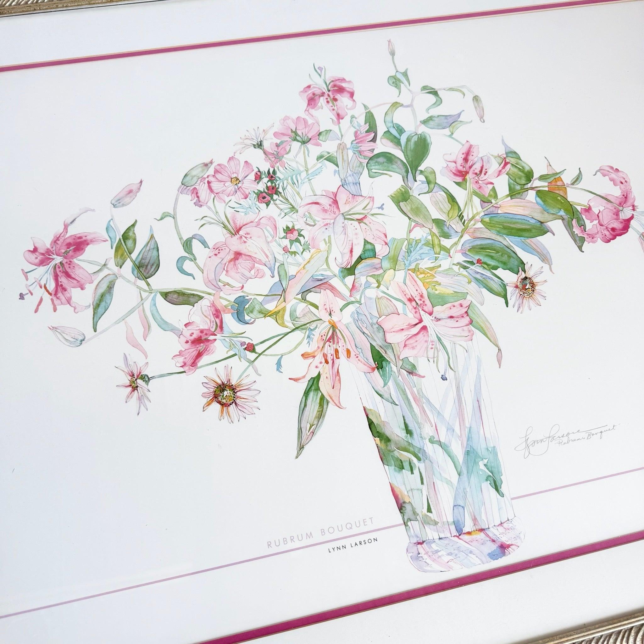 La stampa floreale ad acquerello Rubrum Bouquet di Lynn Larson è caratterizzata da morbide pennellate, gigli rosa ed eleganti cornici, perfette per interni sereni e raffinati.
 

 Vendiamo gli articoli così come sono stati acquistati, senza alcun