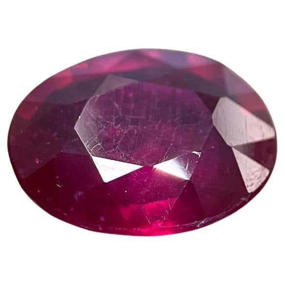 Ruby - 3.68 carat genuine natural ruby at 1stDibs