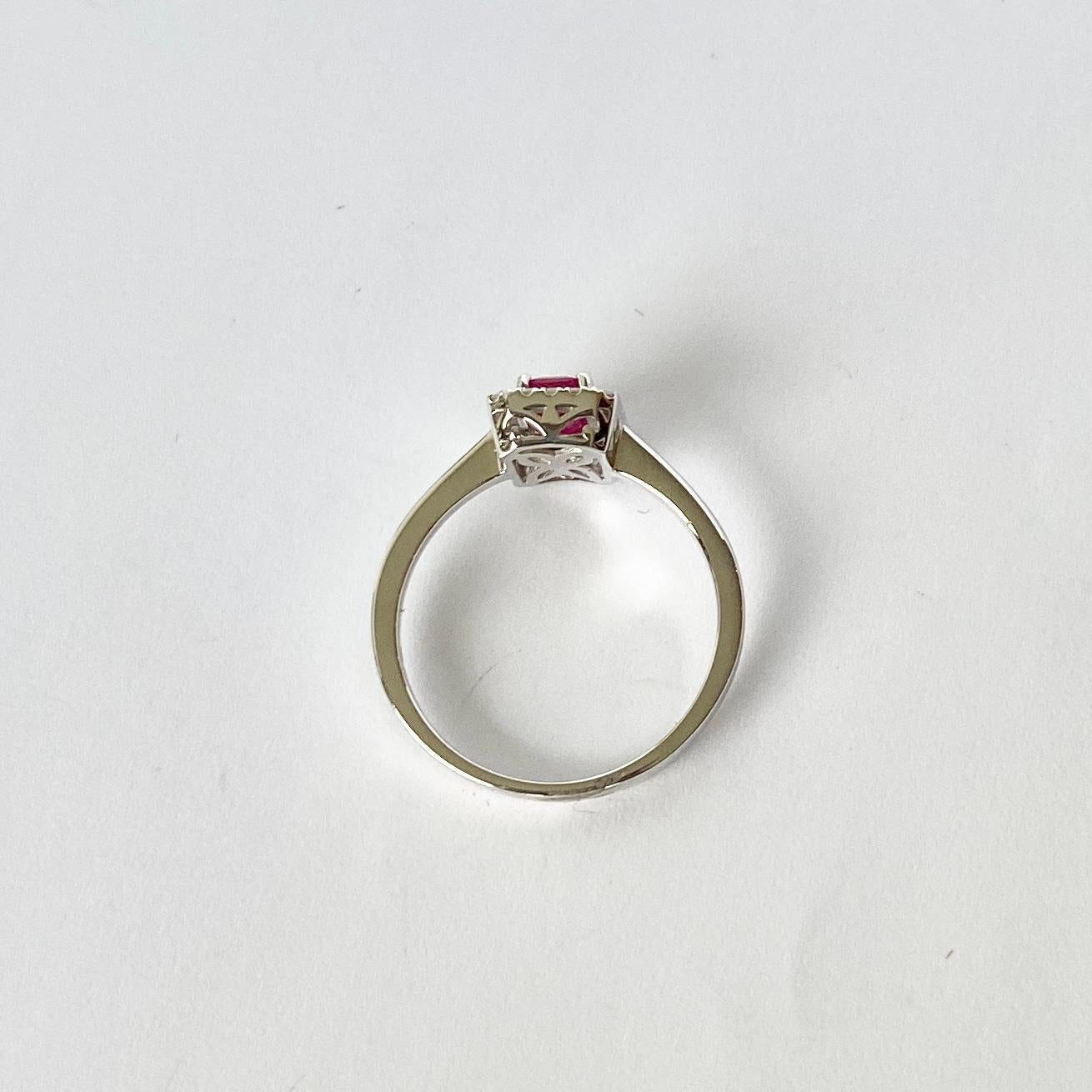 modern ruby ring designs for female