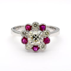 Ruby and Diamond 18K Gold Ring