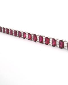 Ruby And Diamond Bracelet
