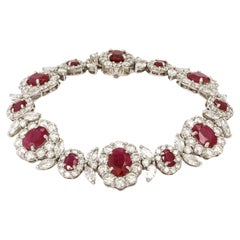 Ruby and Diamond Bracelet