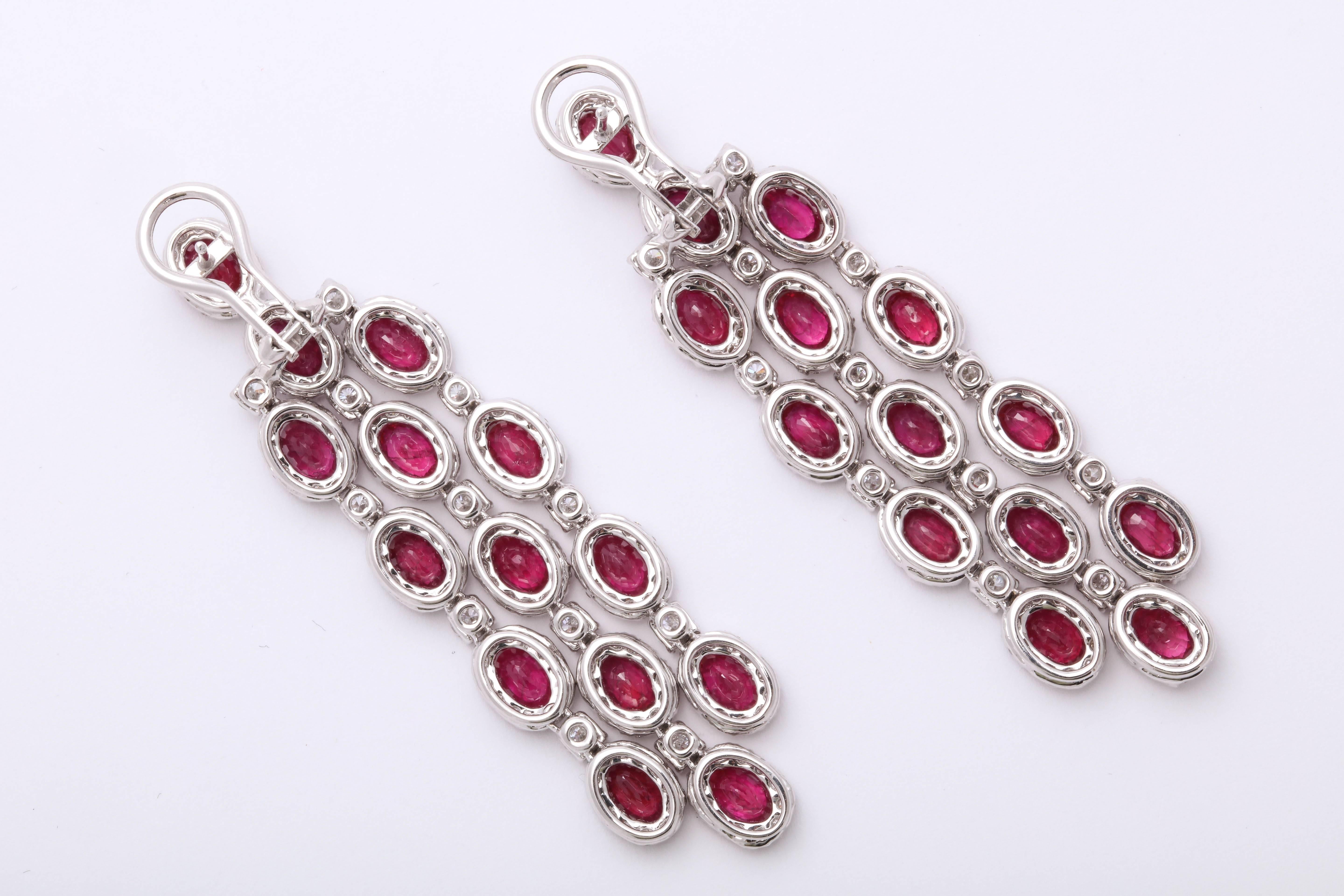fake diamond chandelier earrings