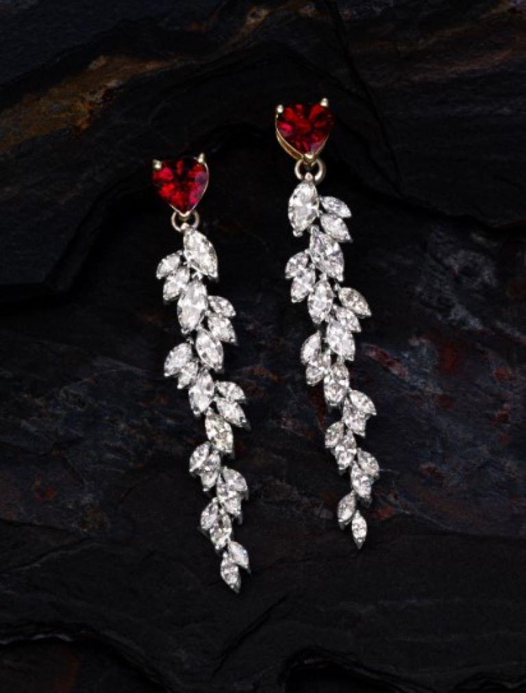 Ruby and Diamond Demi-Parure For Sale 1