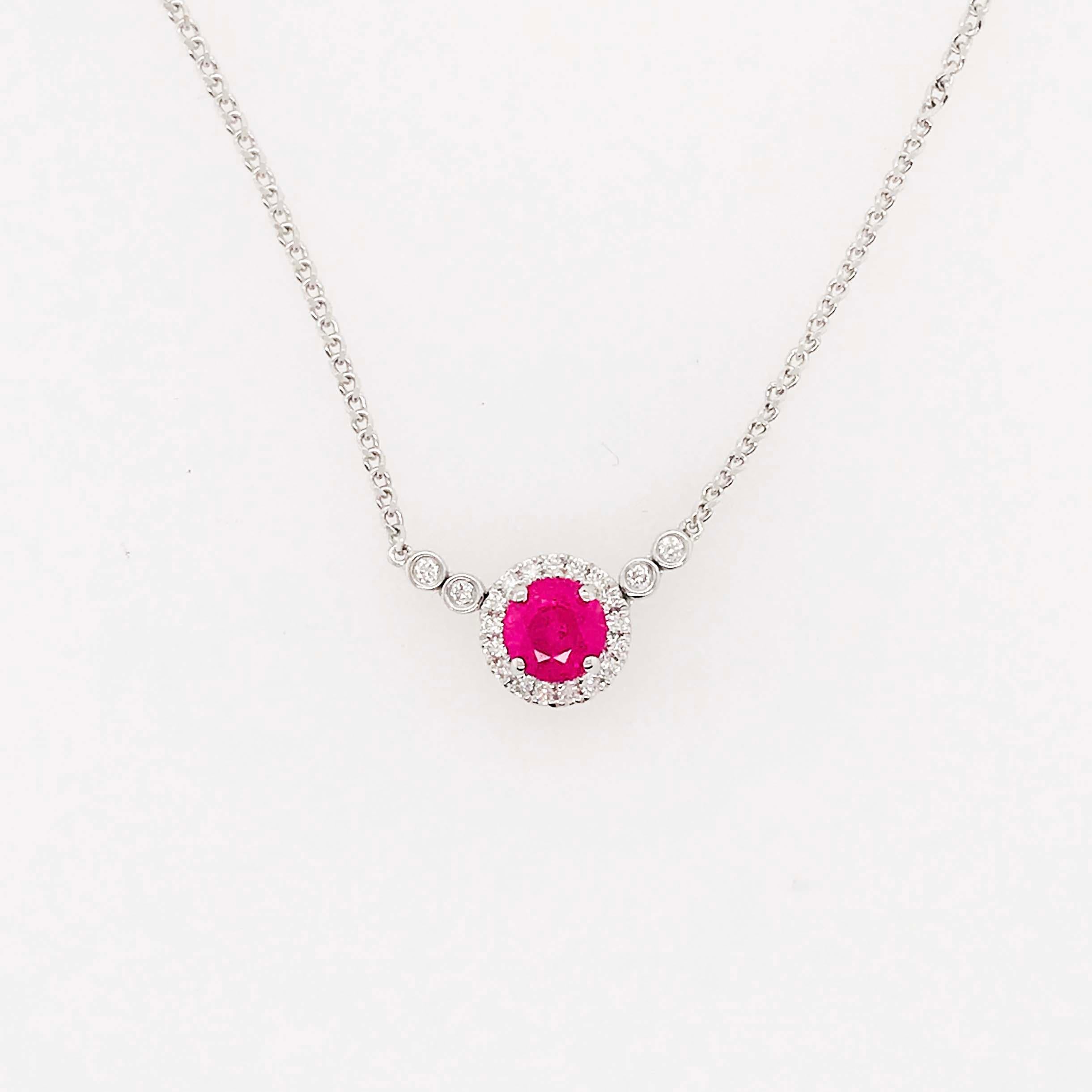 july birthstone white gold necklaces