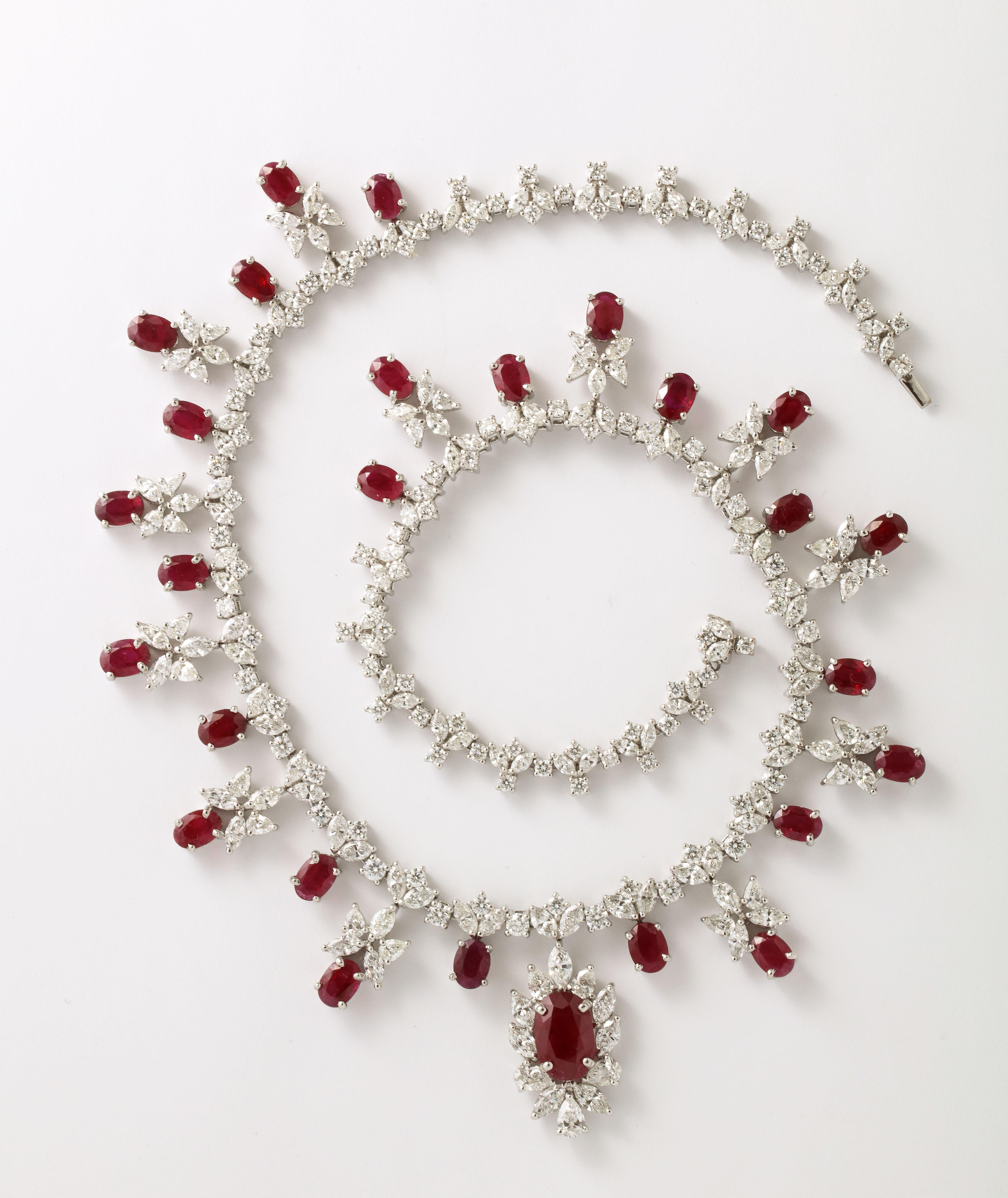 Ruby and Diamond Necklace 2