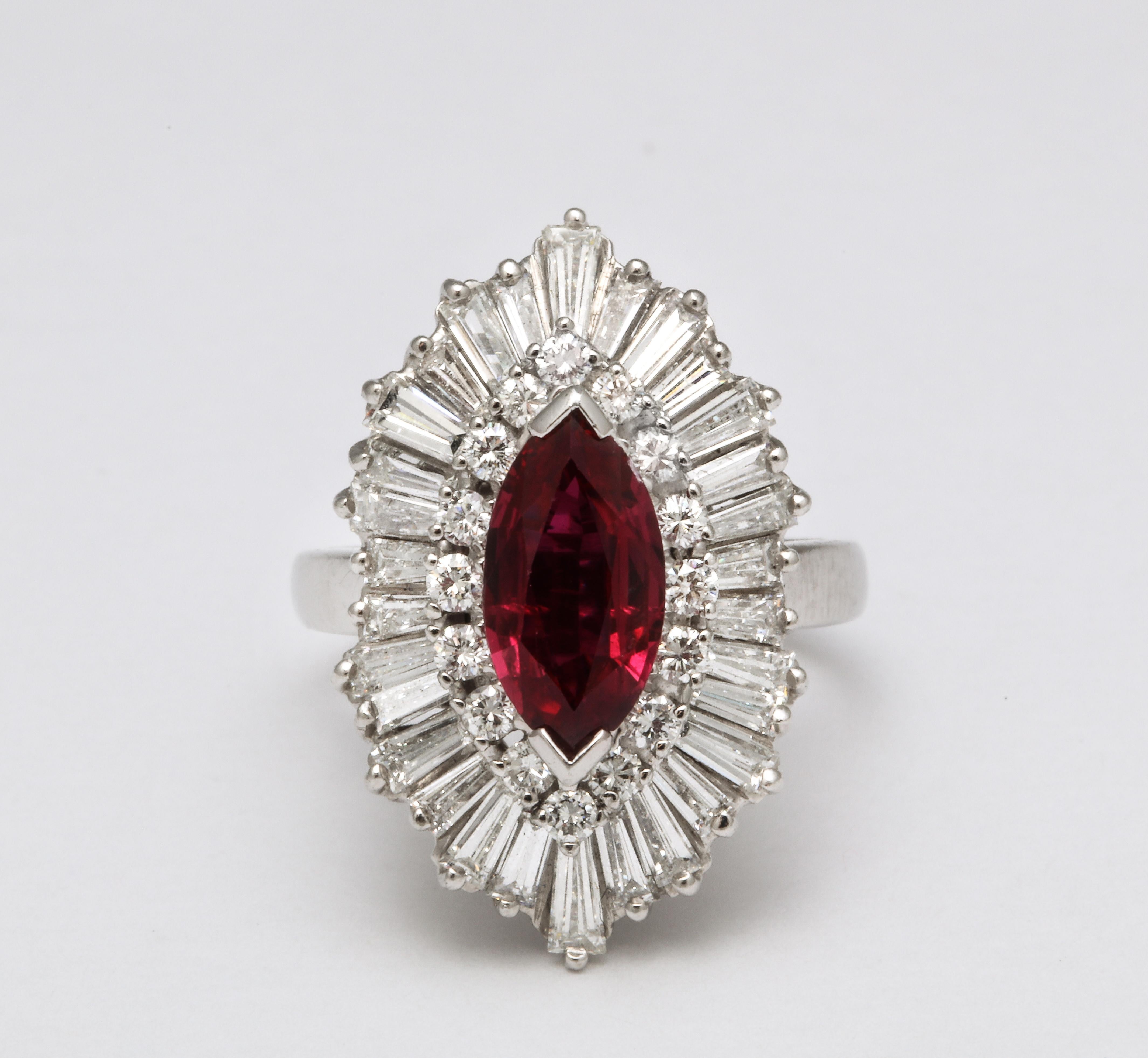 Ruby and Diamond Ring and Pendant In New Condition For Sale In New York, NY