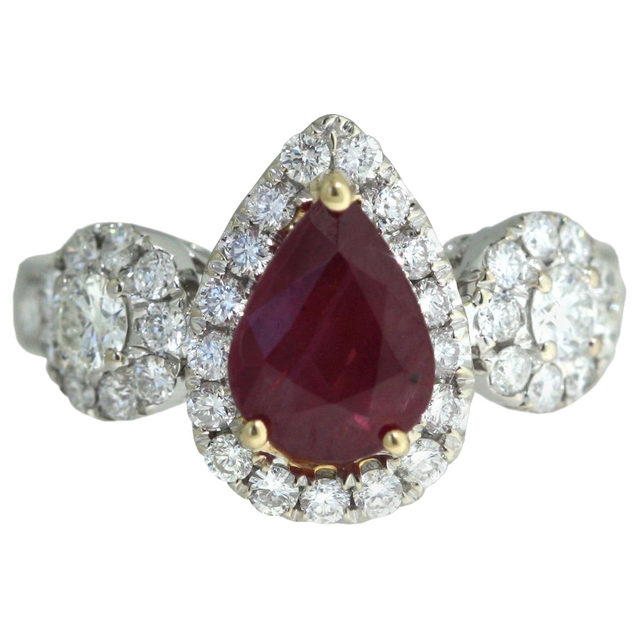 Ruby and Diamond Ring