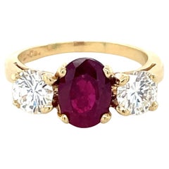 Ruby and Diamond Ring