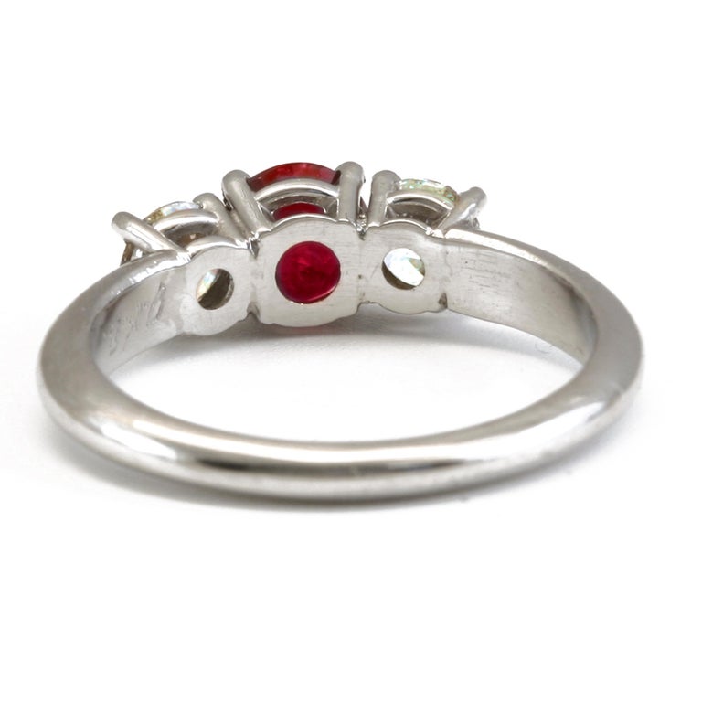 Diana Kim England  Ruby and Diamond Engagement  Ring  in 