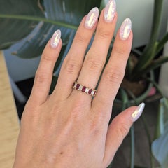 Anello con rubino e diamanti naturali – Gioielli raffinati, eleganti e di tendenza per donna