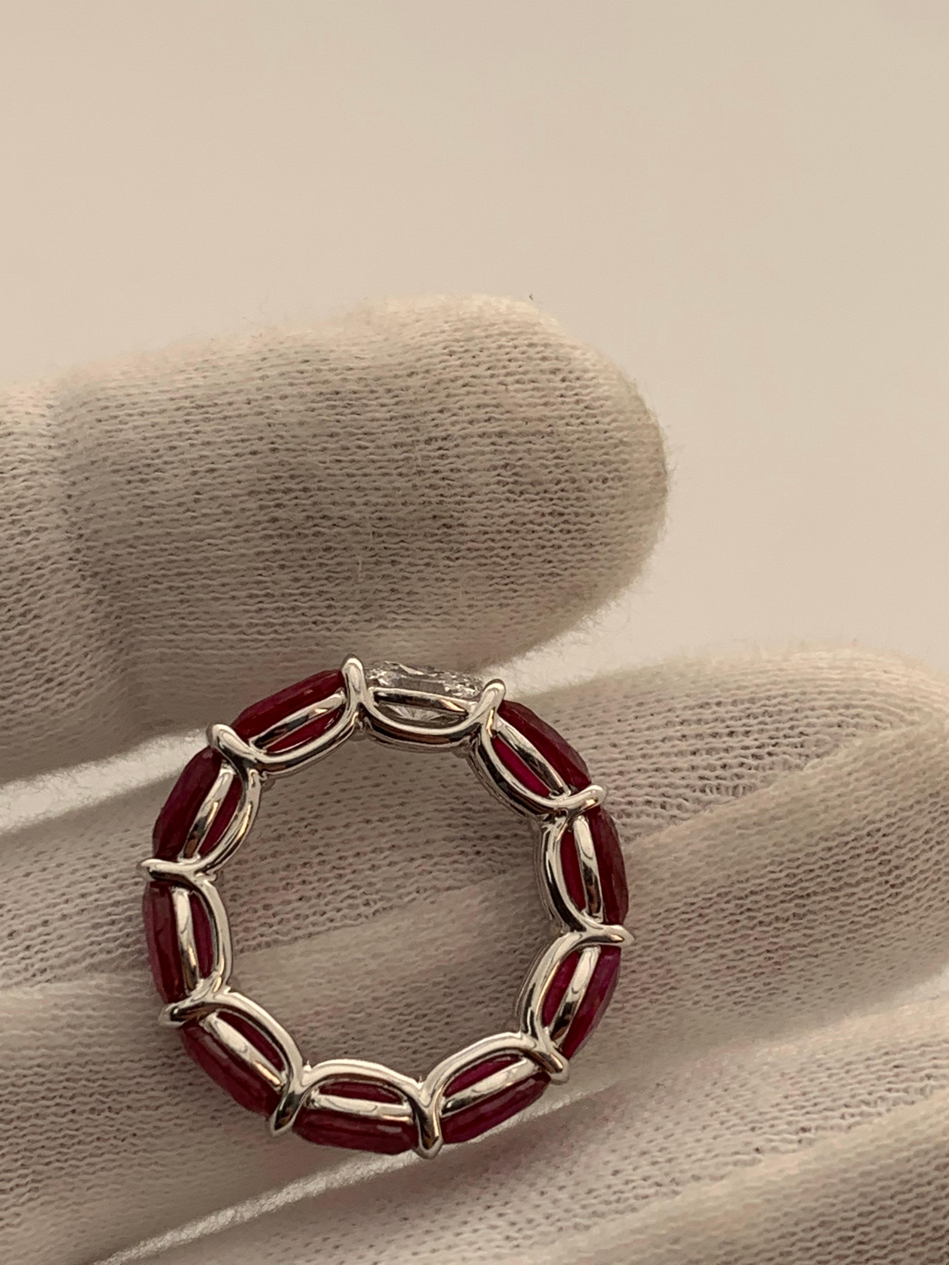 diamond and ruby band