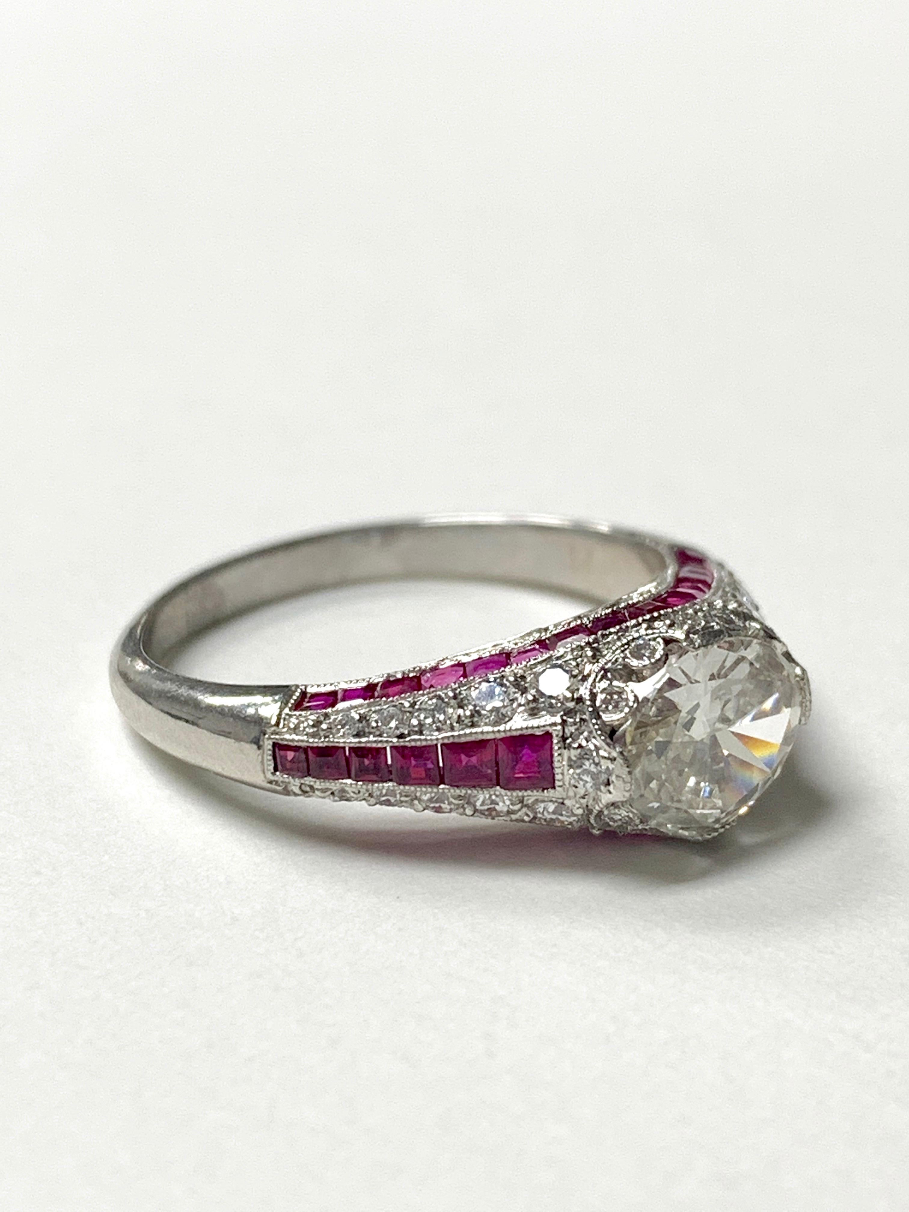 ruby oval ring