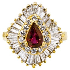 Ruby Ballerina Ring