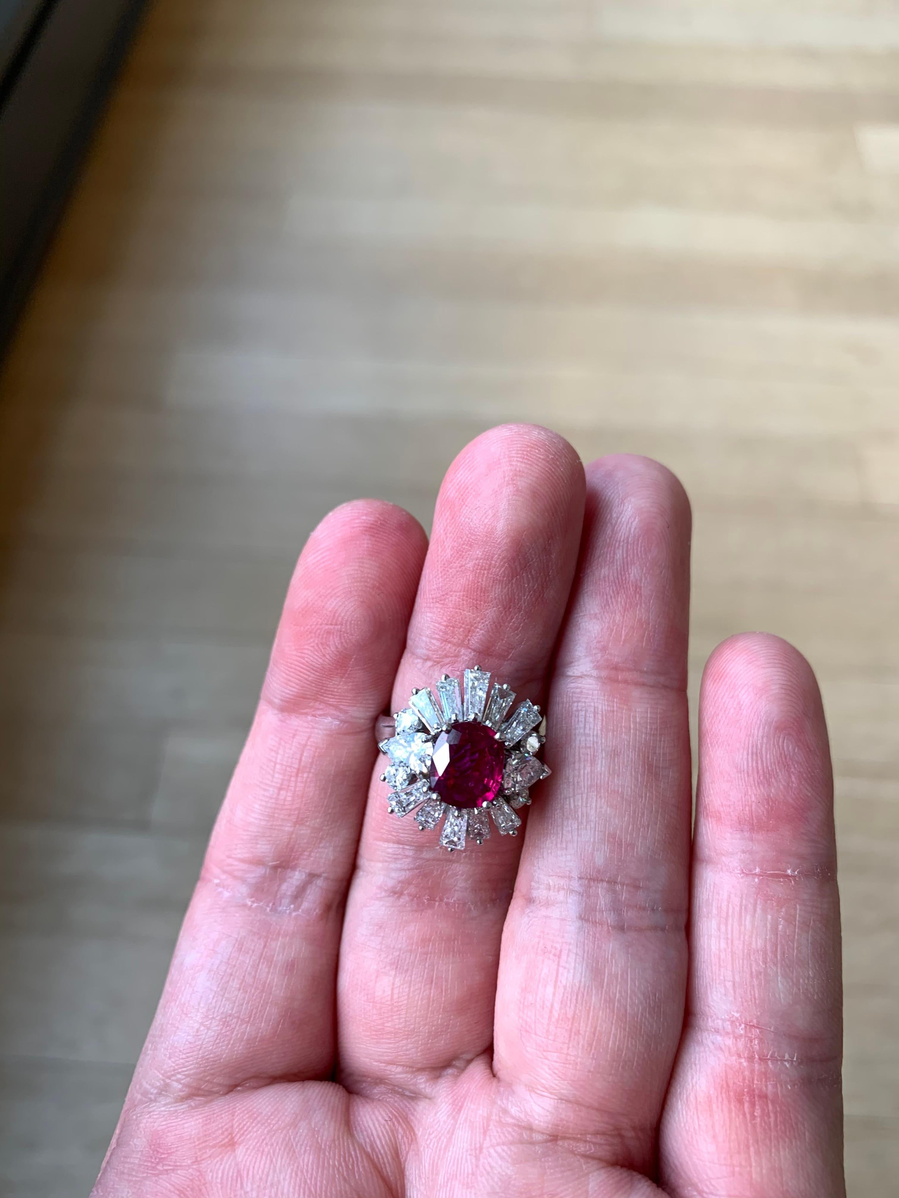 ruby ballerina ring