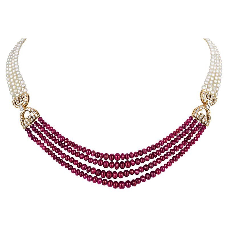 Cartier Necklaces - 435 For Sale at 1stDibs | 18 karat gold necklace ...