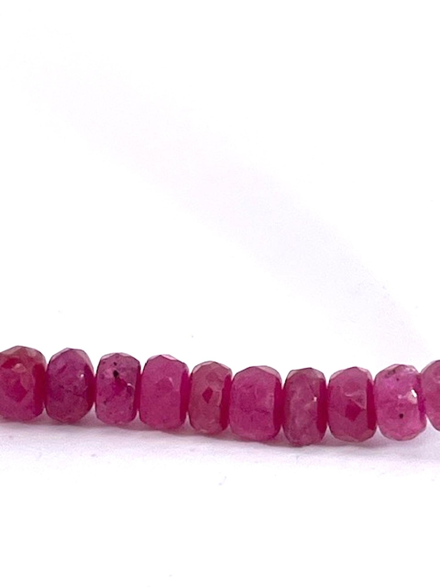 Ruby Beads On Silver - image 6