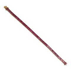 Ruby Bracelet 18 K