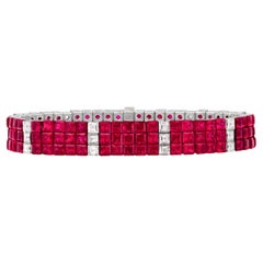 Ruby Bracelet, 31.37 Carats