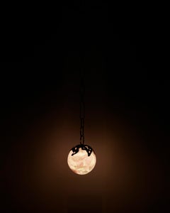 Ruby Broken Charm Murano Glass Pendant Light by Stories of Italy