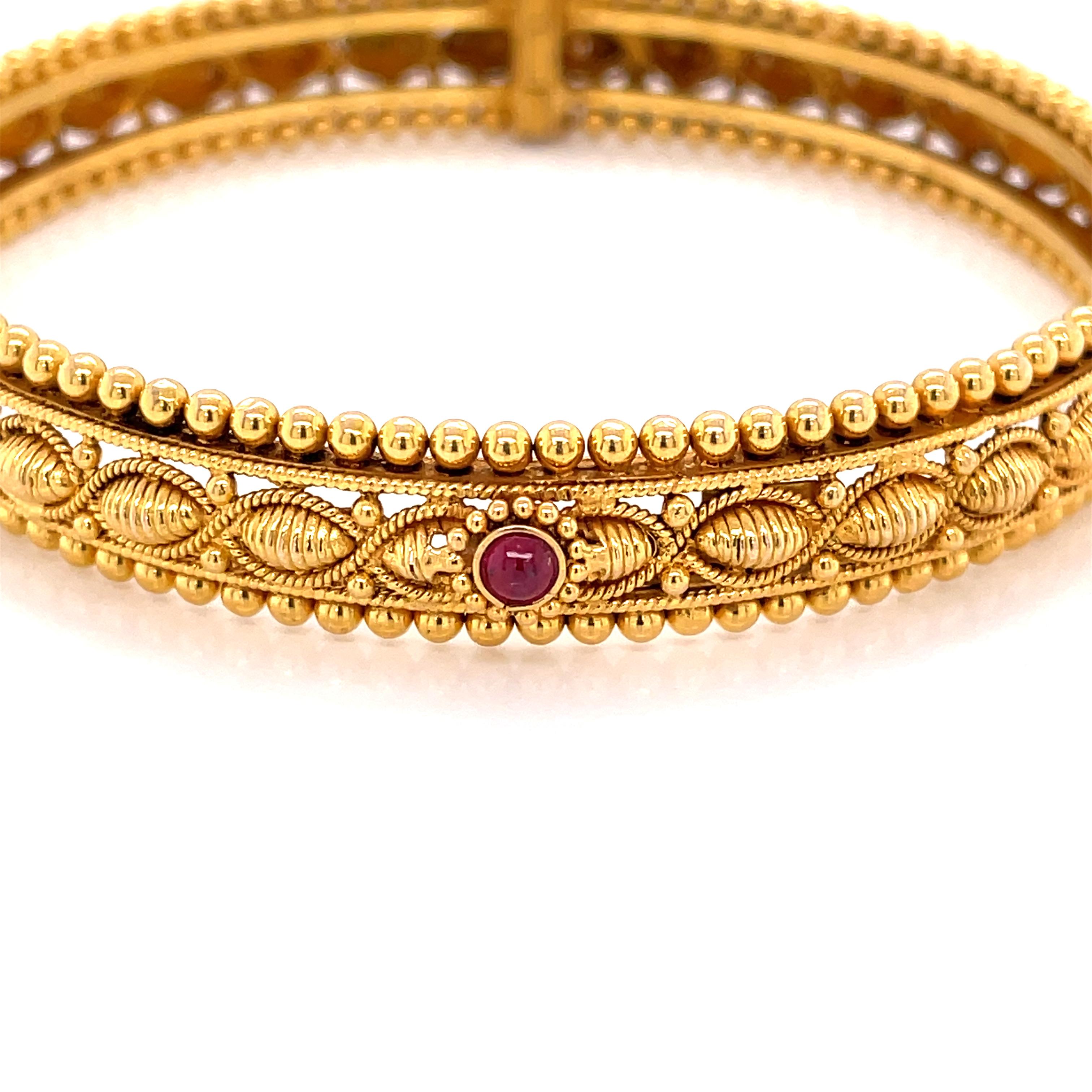 filigree bracelet gold