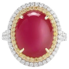 Ruby Cabochon Ring