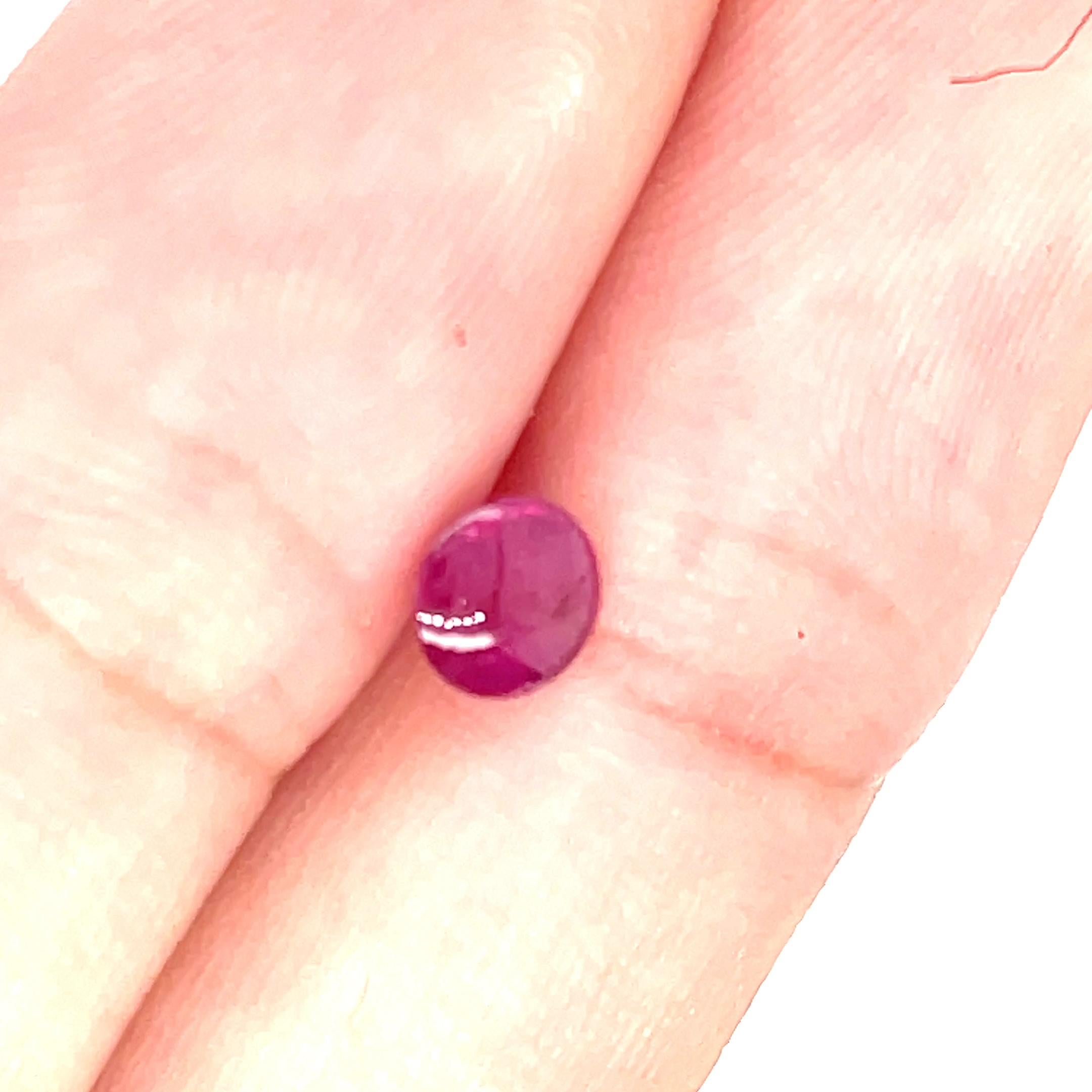 Rubino Cabochons Cts 37,30 In condizioni Nuovo in vendita a Hong Kong, HK