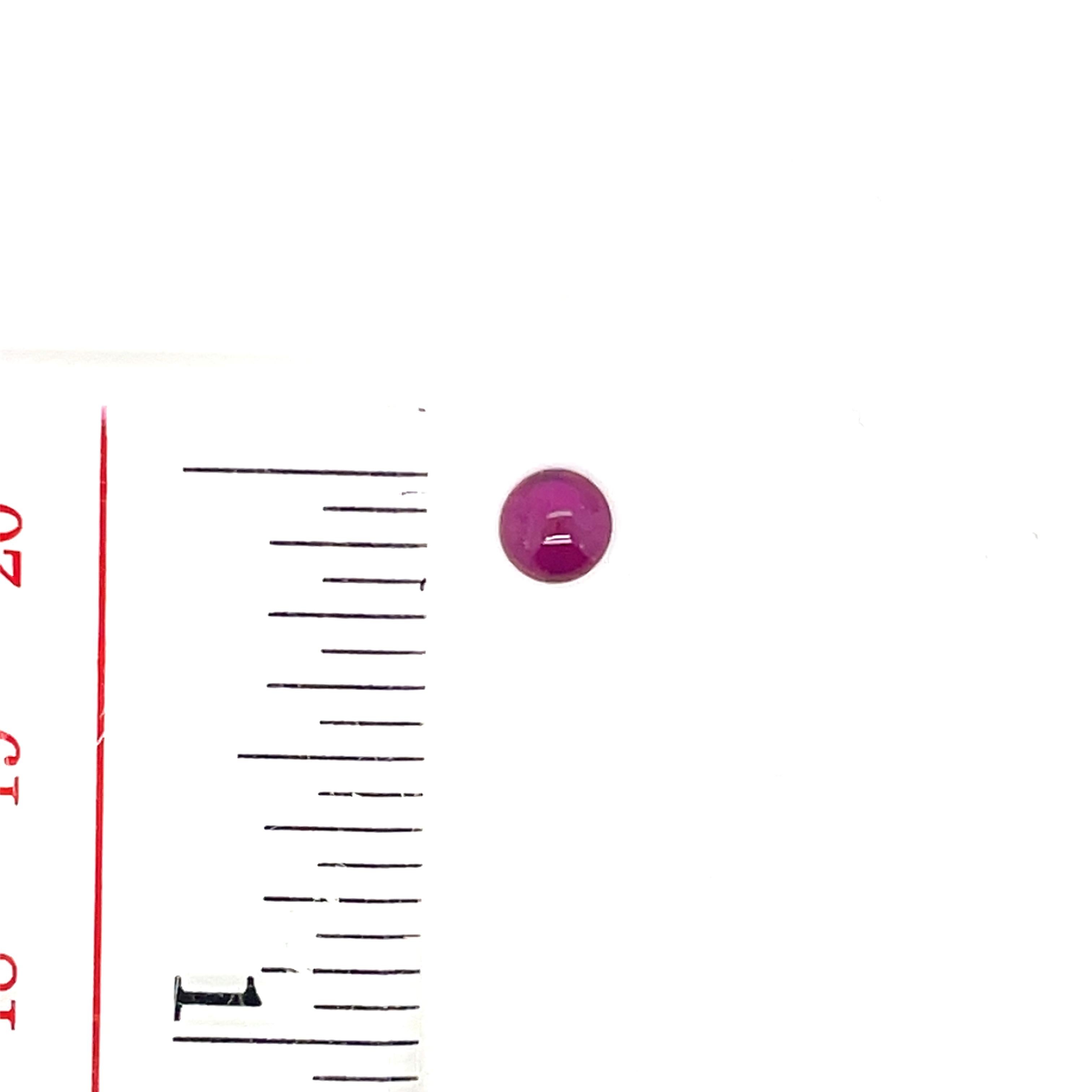 Rubino Cabochons Cts 37,30 in vendita 3