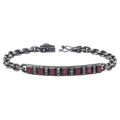Used Ruby Chain Bracelet