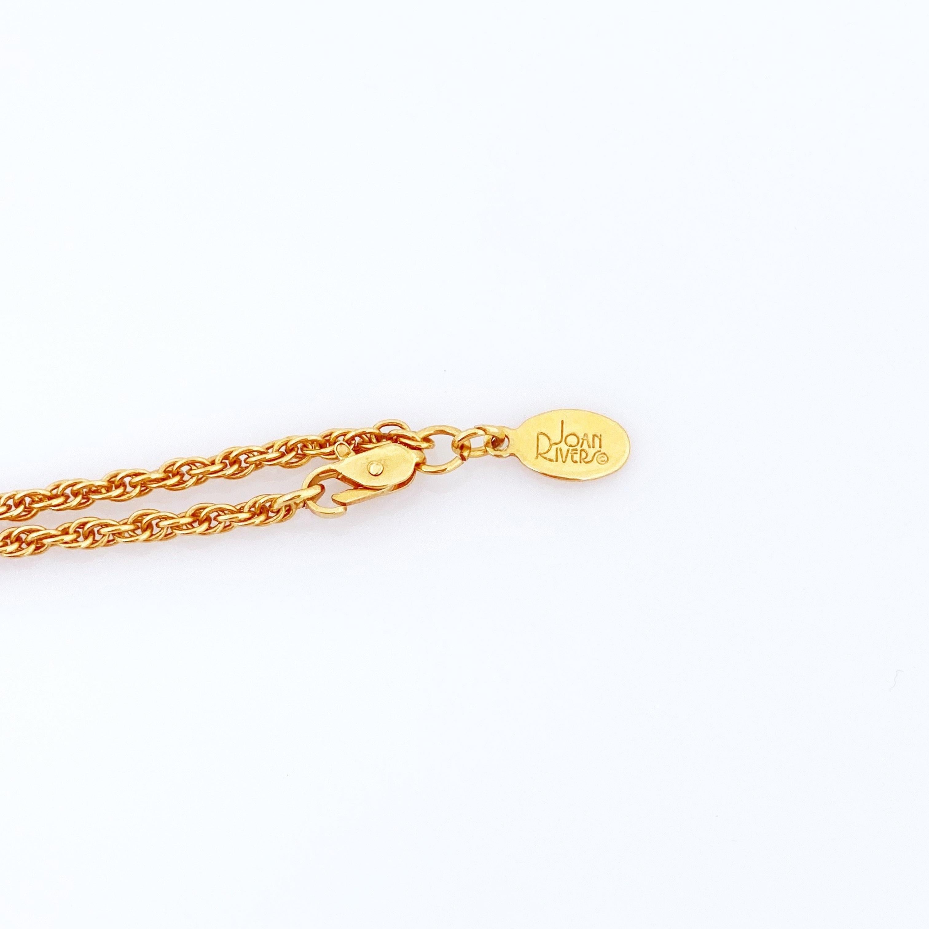 Ruby Crystal Faberge Egg Pendant Necklace By Joan Rivers, 1990s In Good Condition In McKinney, TX