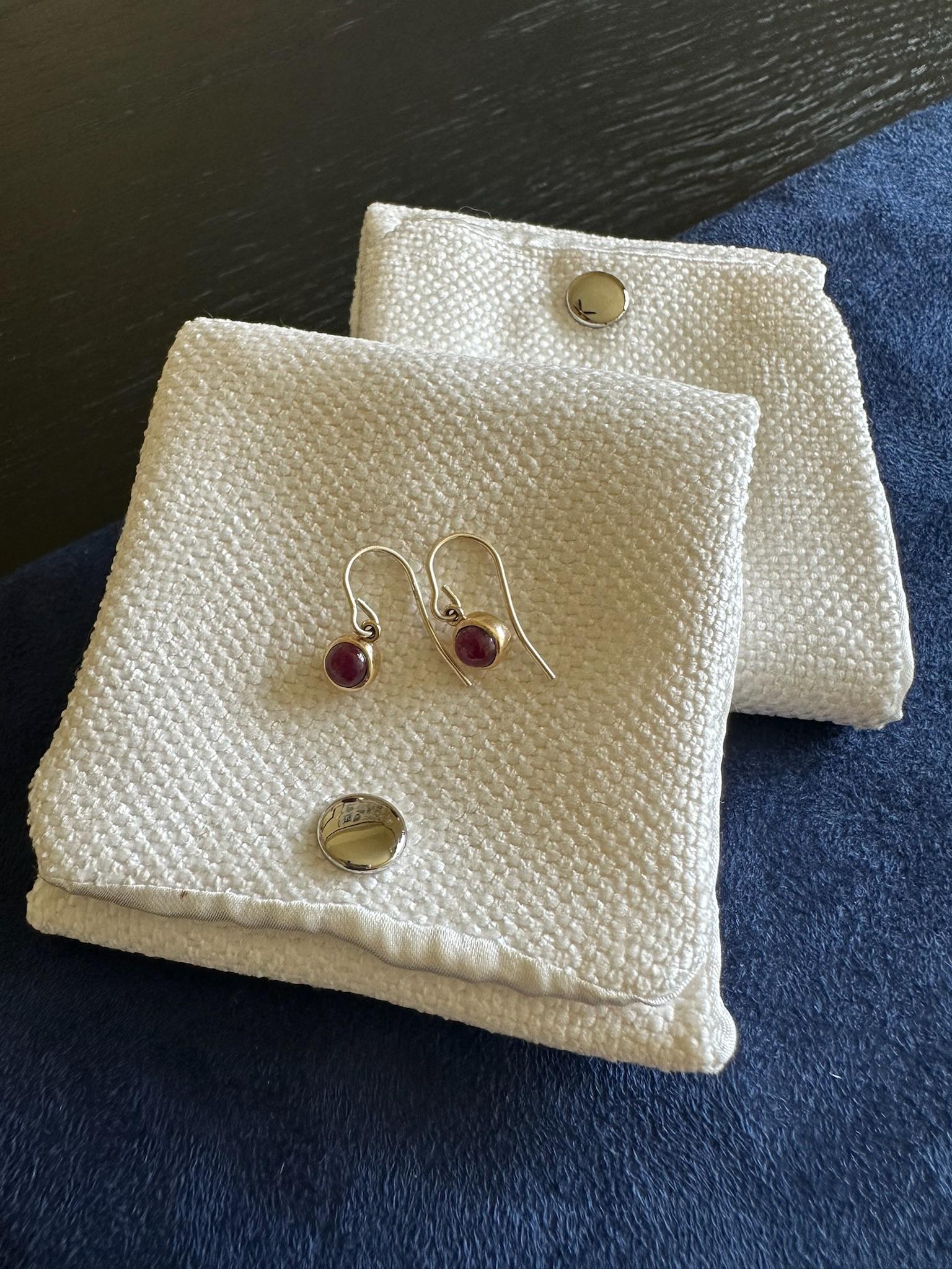 Orecchini pendenti di rubino in vendita 4