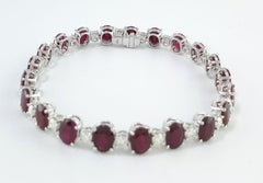 Rubin-Diamant-Armband