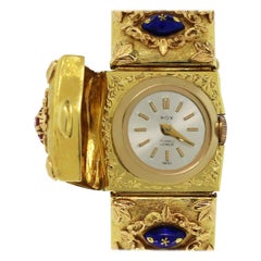 Ruby Diamond Bracelet Watch