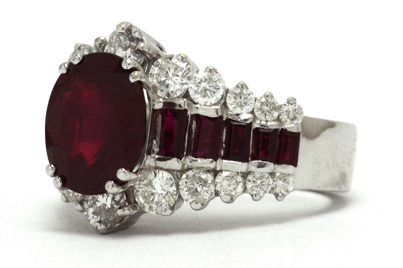 vintage ruby diamond ring