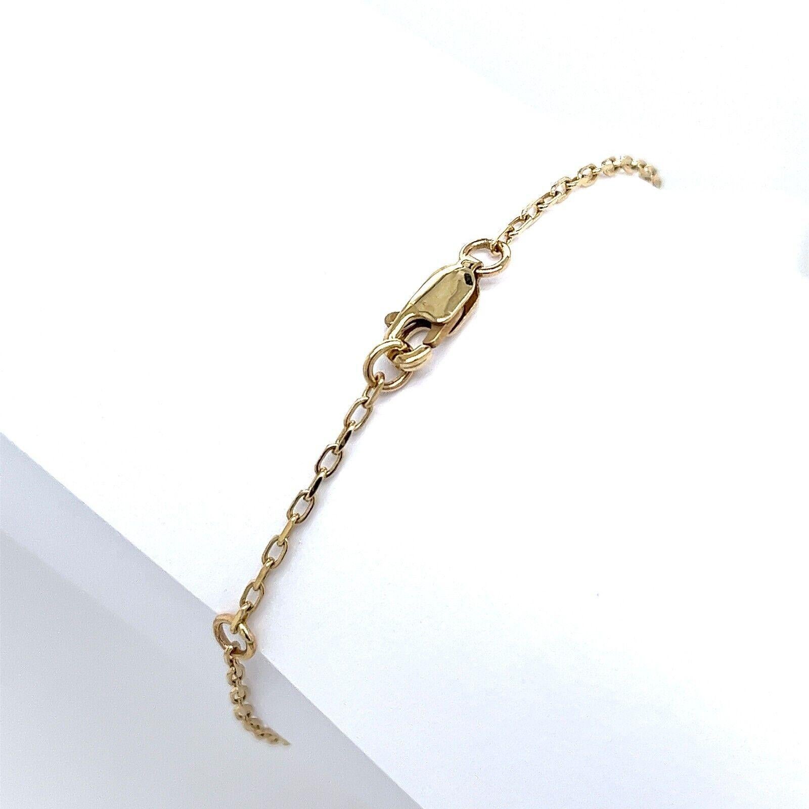 Women's Ruby & Diamond Evil Eye Bracelet Set with 0.17ctG/SI Diamonds in 9ct Yellow Gold For Sale