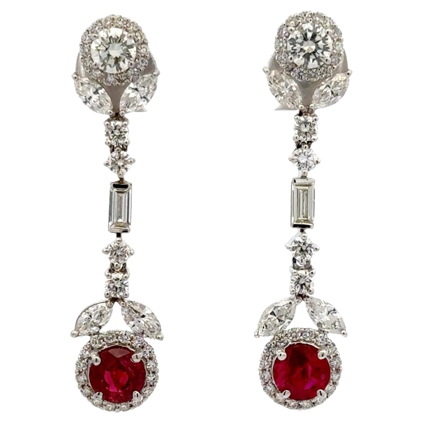 Harbor Diamonds Drop Earrings