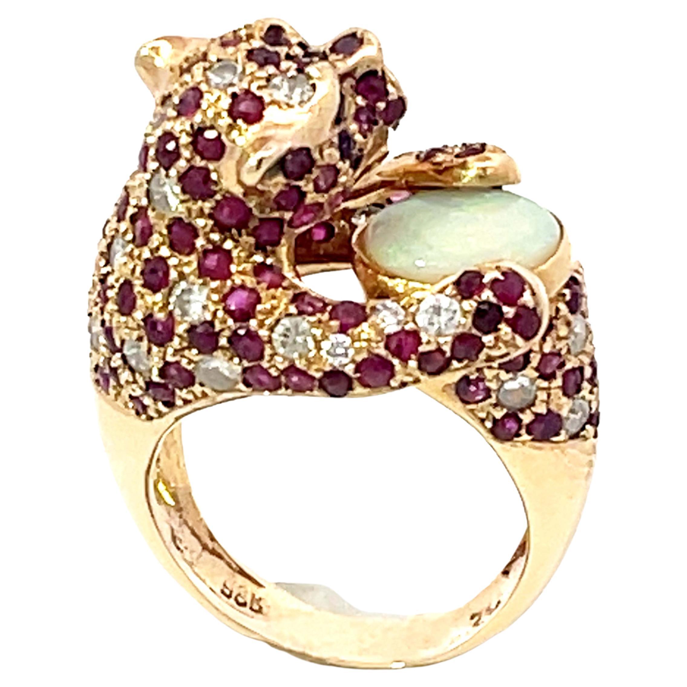 jaguar gold ring