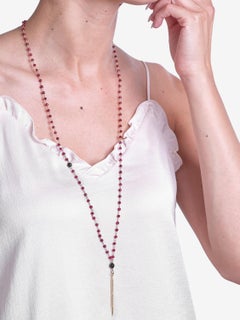 Ruby Diamond Point in Time Necklace