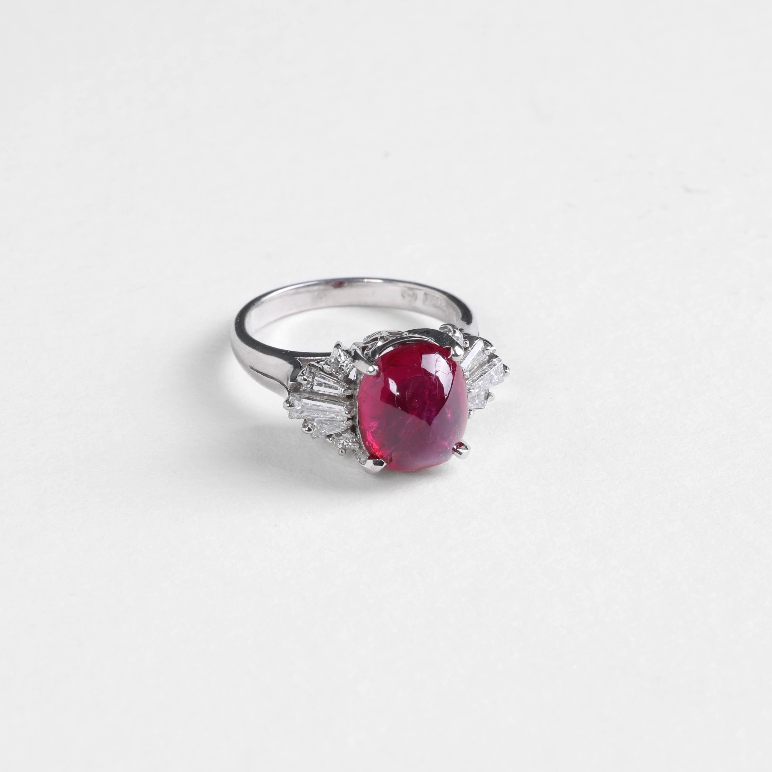 burmese ruby ring