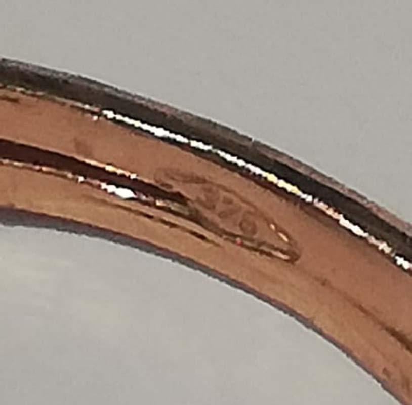 Taglio misto Anello con rubino, diamanti, oro rosa e argento. in vendita