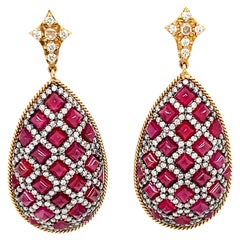 Ruby Earrings
