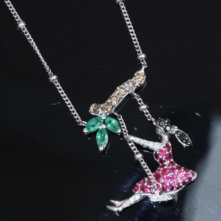 Rocking on sale diamond necklace