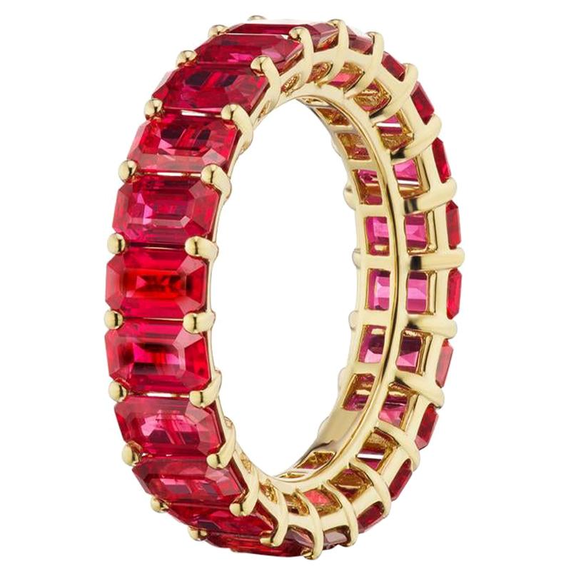 Ruby Eternity Band In 18K Yellow Gold By RayazTakat